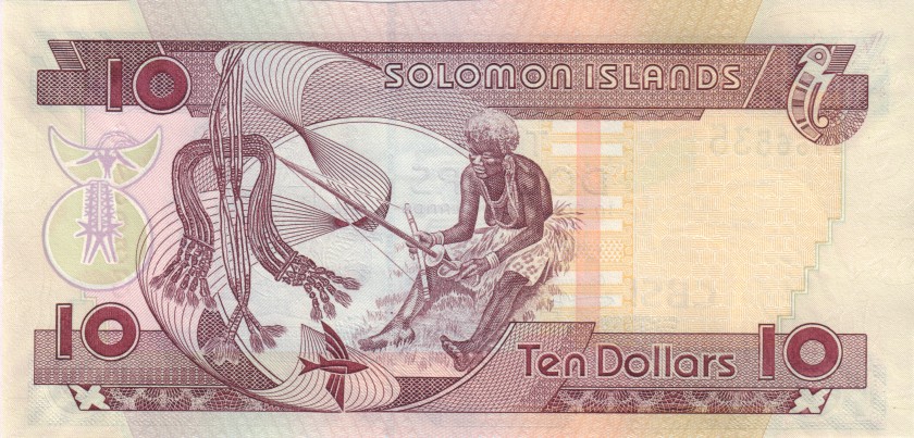 Solomon Islands P27(2) 10 Dollars 2009 UNC