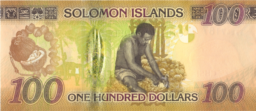 Solomon Islands P36(3) 100 Dollars 2015 UNC