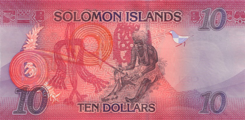 Solomon Islands P33(1) 10 Dollars 2017 UNC