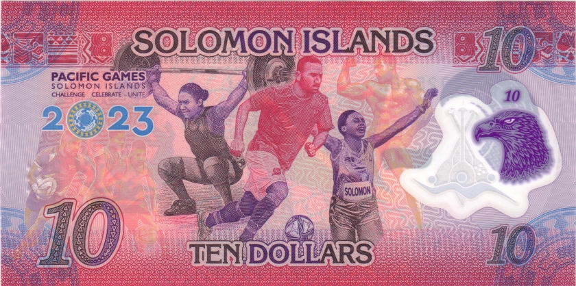 Solomon Islands P-W39 REPLACEMENT 10 Dollars 2023 UNC