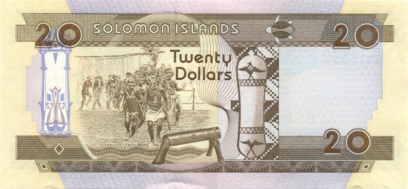 Solomon Islands P28(2) 20 Dollars 2011 UNC