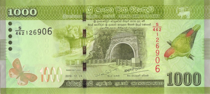 Sri Lanka P127f 1.000 Rupees 24.12.2019 UNC