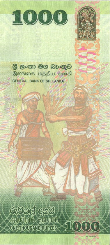 Sri Lanka P127f 1.000 Rupees 24.12.2019 UNC