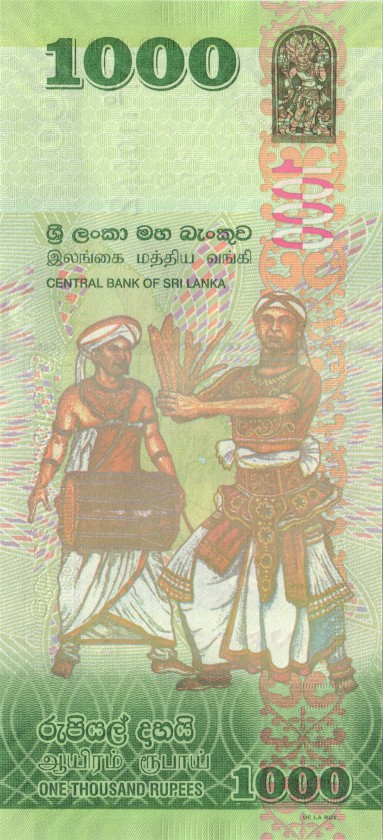 Sri Lanka P130 1.000 Rupees 2018 UNC