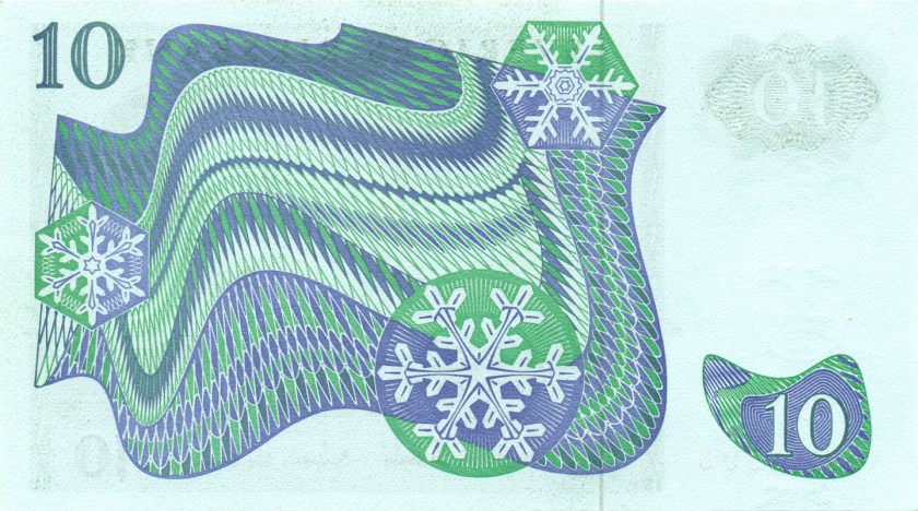 Sweden P52d 10 Kronor 1977 UNC