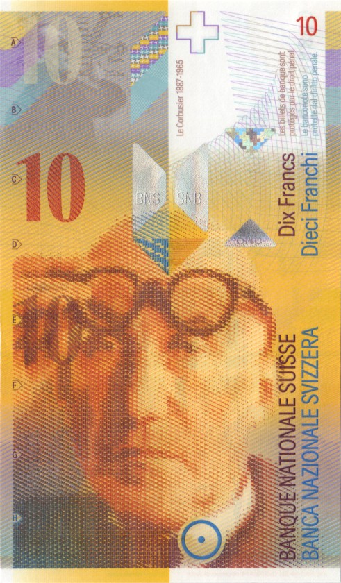 Switzerland P67e(3) 10 Francs 2013 UNC