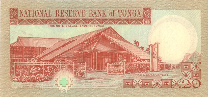 Tonga P35b 0009xx 20 Paʻanga 1995 UNC