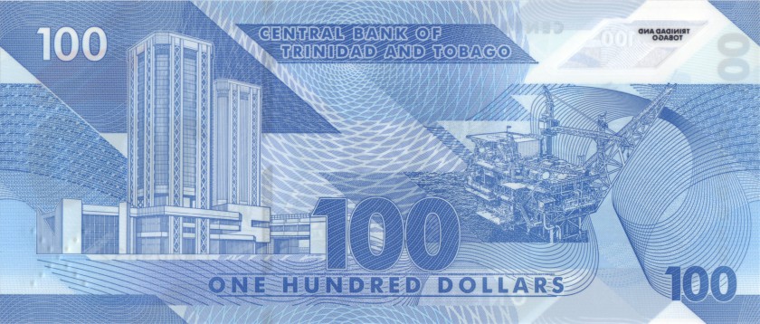 Trinidad and Tobago P-W65 100 Dollars 2019 UNC