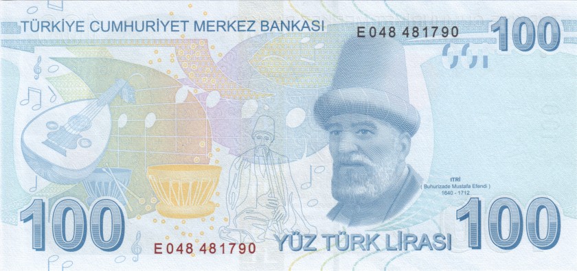 Turkey P226c 100 Turkish Lira 2009 UNC