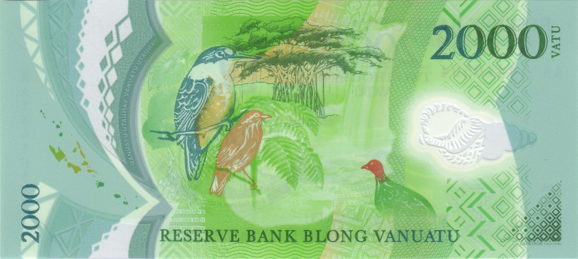 Vanuatu P14 2.000 Vatu 2014 UNC