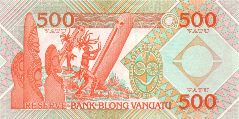 Vanuatu P5c 500 Vatu 2011 UNC