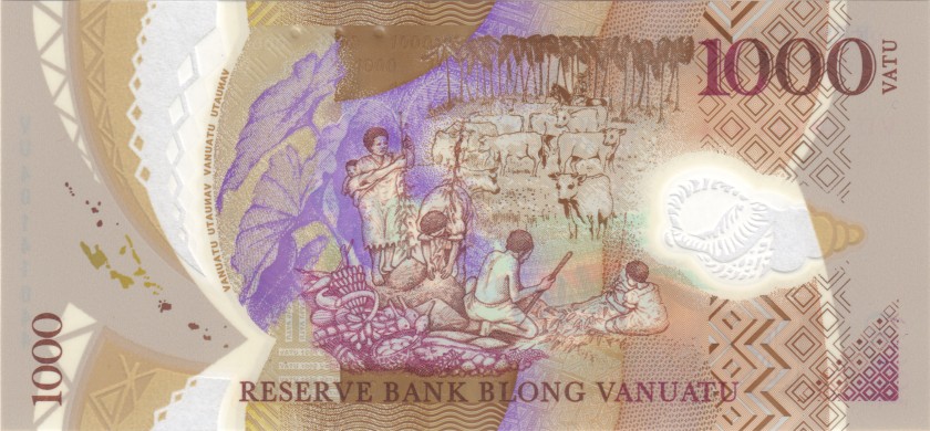 Vanuatu P-W21 1.000 Vatu 2020 UNC