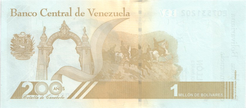 Venezuela P-W114(1) 1.000.000 Bolivares 2020 UNC
