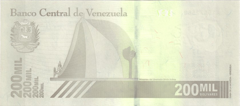Venezuela P-W112 200.000 Bolivares 2020 UNC