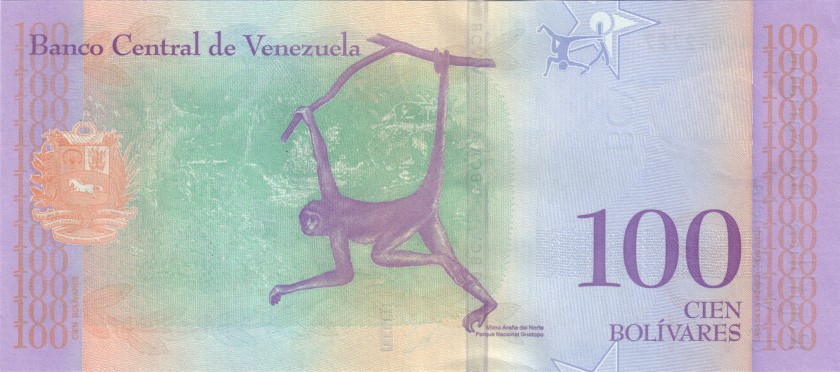 Venezuela P106a 100 Bolivares 2018 UNC