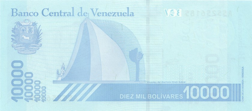 Venezuela P-NEW(2) 10.000, 20.000, 50.000 Bolivares 3 banknotes 2019 UNC