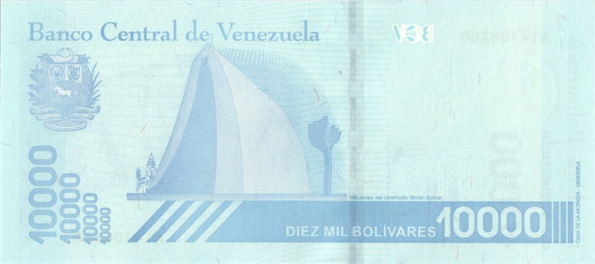 Venezuela P-NEW 10.000, 20.000, 50.000 Bolivares 3 banknotes 2019 UNC