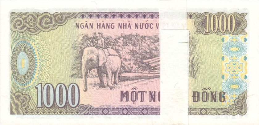 Vietnam P106a 1.000 Dong Bundle 100 pcs 1988 UNC