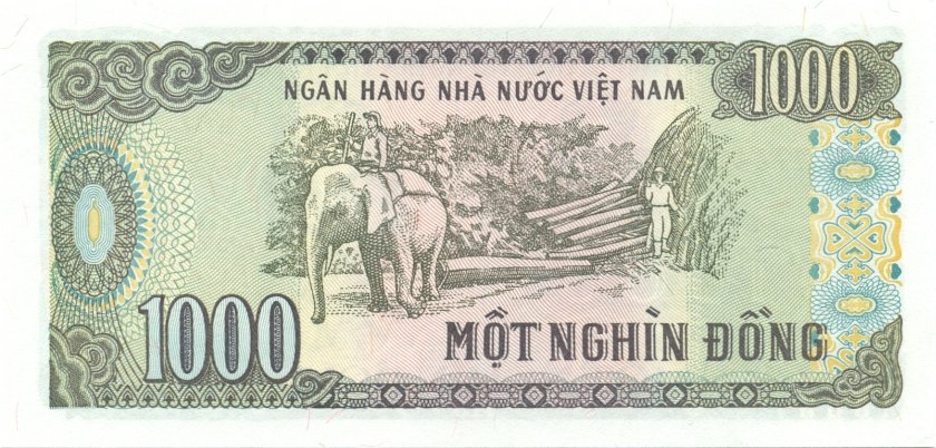 Vietnam P106a 1.000 Dong Bundle 100 pcs 1988 UNC
