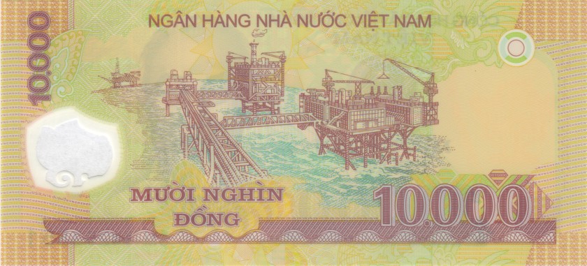 Vietnam P119h 10.000 Dong 2014 UNC