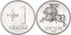 Lithuania 1991 1 Centas