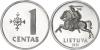 Lithuania 1991 1 Centas Proof-like