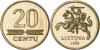 Lithuania 1998 20 Centas