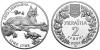 Ukraine 2001 Lynx nickel silver