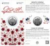 Ukraine 2022 Oh, the Guelder-Rose in the Meadow Nickel silver Blister