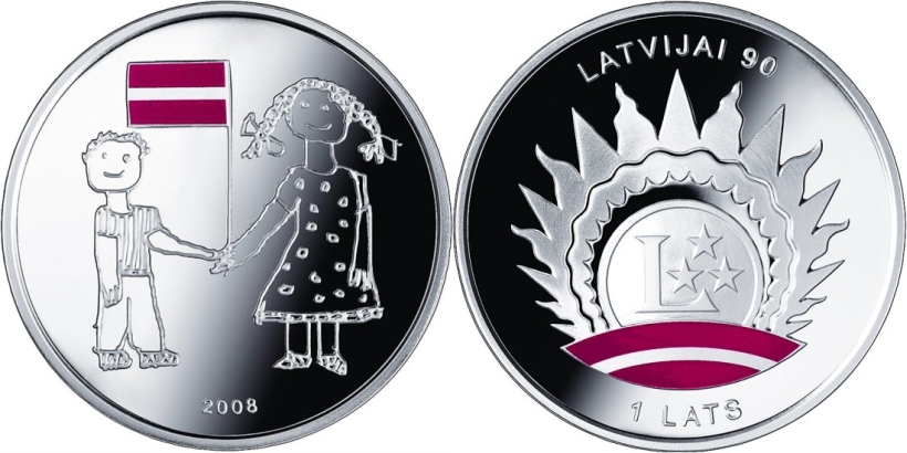 Latvia 2008 Latvia's Statehood 90