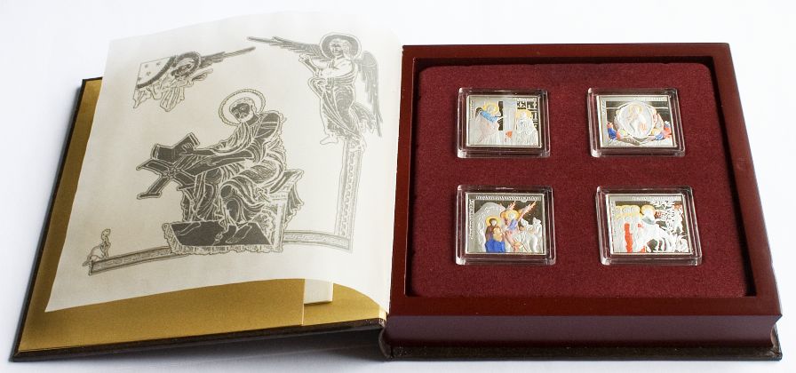 Armenia 2011 Gospel Scenes in Armenian Miniatures 4 coins