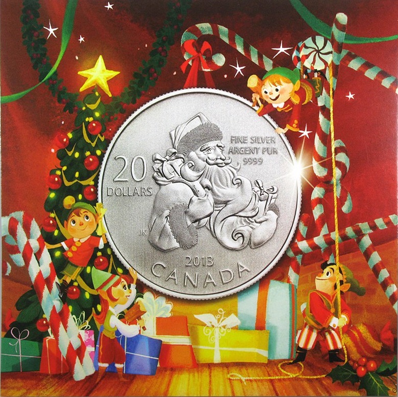 Canada 2013 20 $ Santa Claus