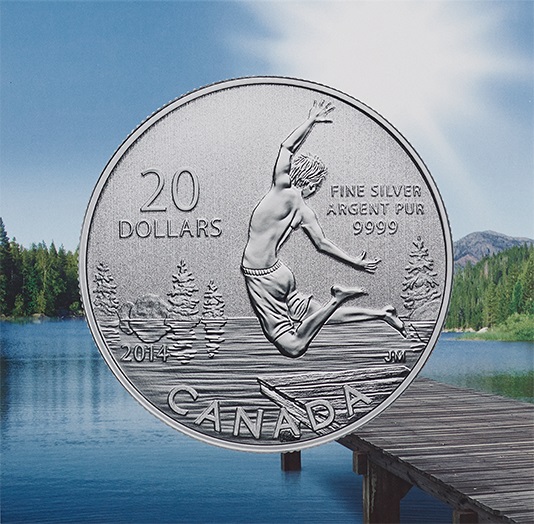 Canada 2014 20 $ Summertime