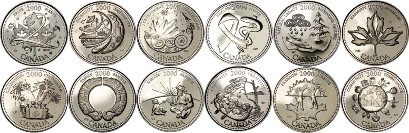 Canada 2000 Millennium Quarter Series