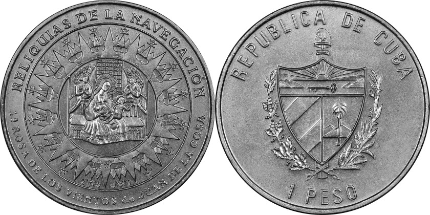 Cuba 2000 KM# 827 1 Peso UNC