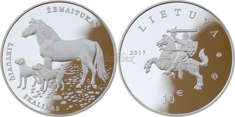 Lithuania 2017 Lithuanian Hound and Žemaitukas Silver