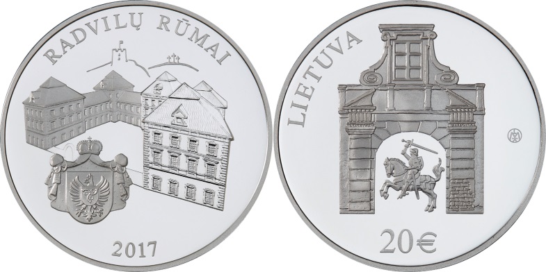 Lithuania 2017 Radziwiłł Palace Proof