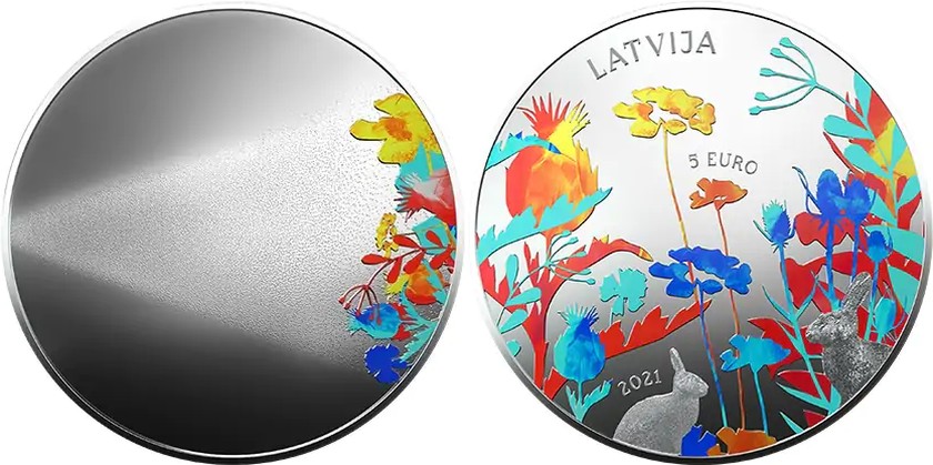 Latvia 2021 Miracle Coin