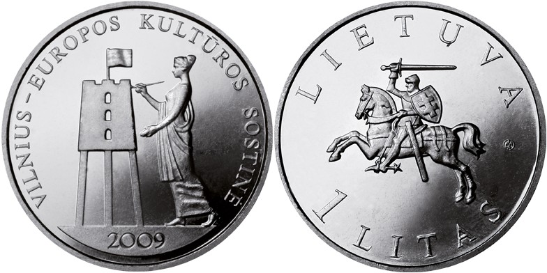 Lithuania 2009 Vilnius European Capital of Culture 2009 CuNi