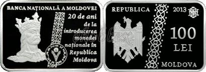 Moldova 2013 20 years since the introduction of the national currency in the Rep