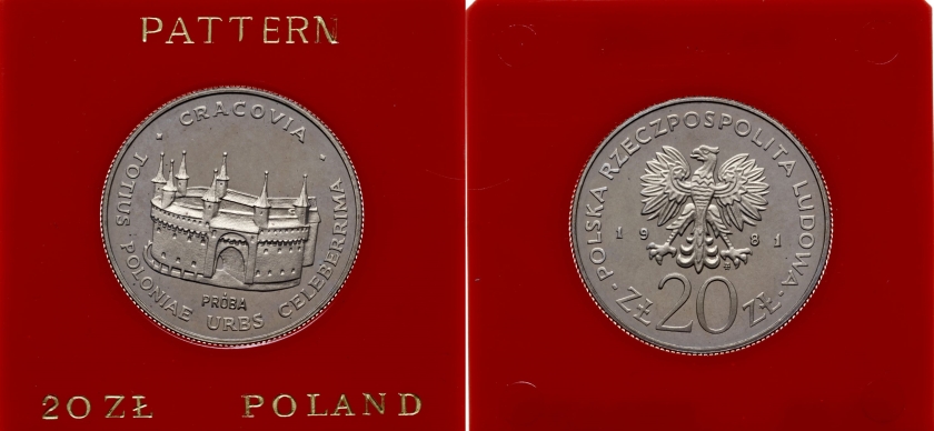 Poland 1981 KM# Pr430 20 Złotych UNC