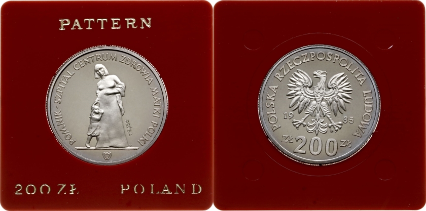 Poland 1985 KM# Pr515 200 Złotych UNC