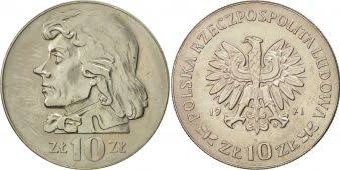 Poland 1971 Y# 50a 10 Zlotych