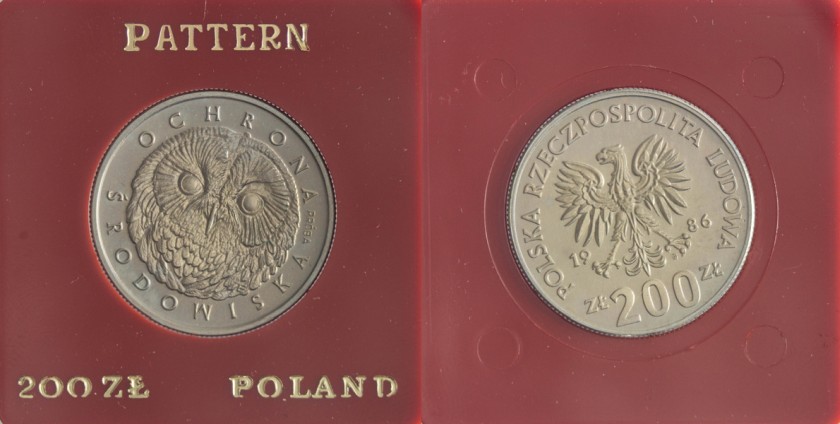 Poland 1986 KM# Pr533 200 Złotych UNC