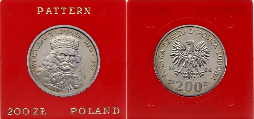 Poland 1986 KM# Pr534 200 Złotych UNC