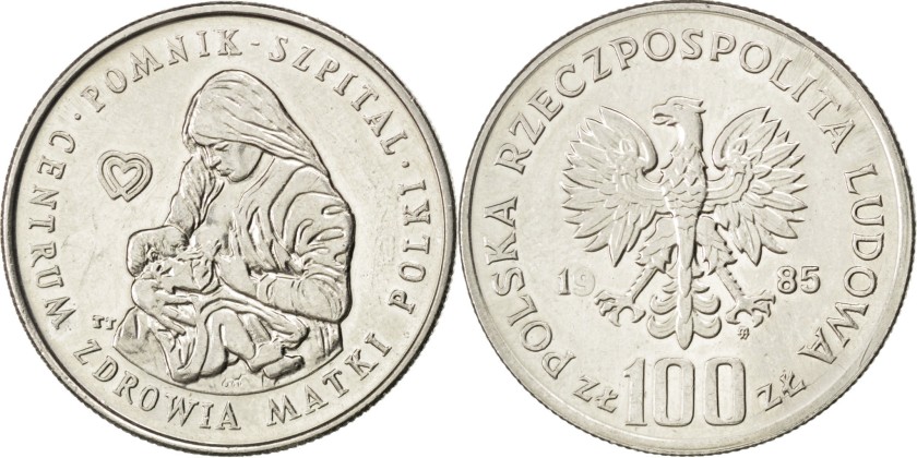 Poland 1985 Y# 157 100 Zlotych