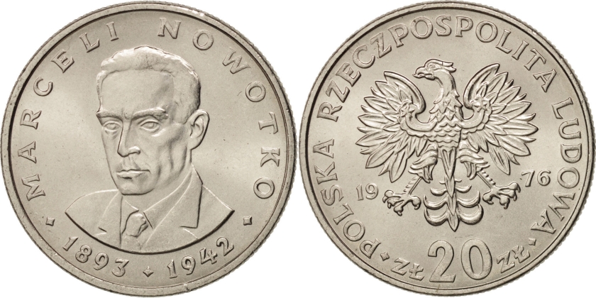 Poland 1976 Y# 69 20 Zlotych