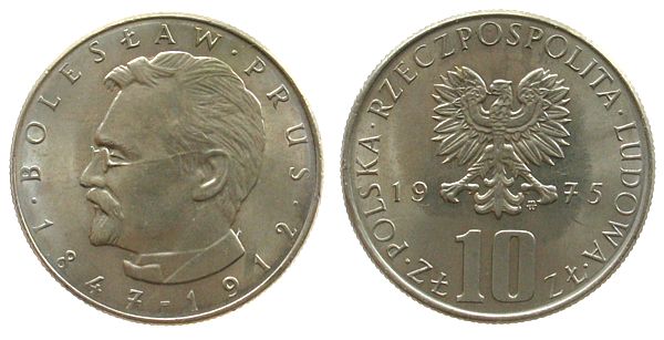 Poland 1975 Y# 73 10 Zlotych