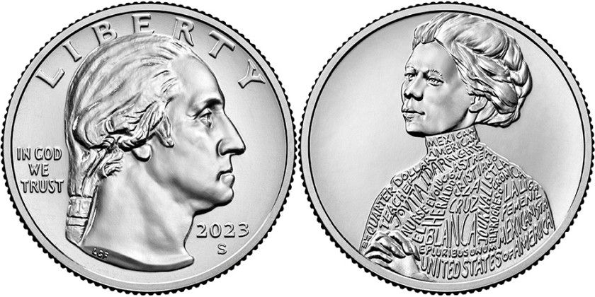 United States 2023 25 Cents Jovita Idar S UNC