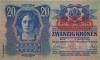 Austria P53a(1) 20 Kronen 1913 UNC